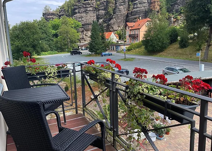 Luxurioese Fewohnung Felsenblick Rosenthal-Bielatal