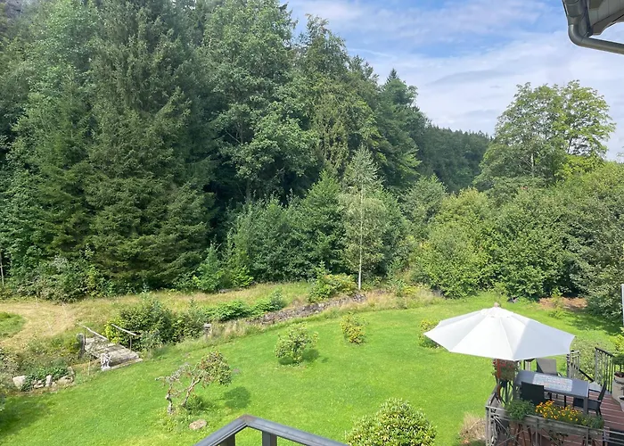 Luxurioese Fewohnung Felsenblick Apartamento Rosenthal-Bielatal