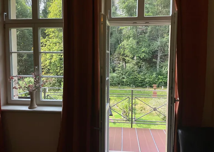 Luxurioese Fewohnung Felsenblick Apartamento Rosenthal-Bielatal