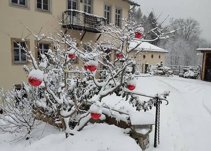 Luxurioese Fewohnung Felsenblick Apartamento Rosenthal-Bielatal